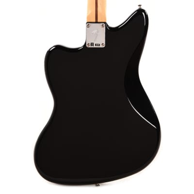 Fender Player Jazzmaster Black w/Matching Headcap, Pure Vintage '65 Pickups, & Series/Parallel 4-Way (CME Exclusive) image 3