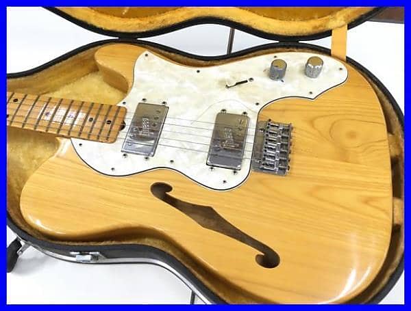 Greco Telecaster TE-500 N Thinline MATSUMOKU Japan 1974 Gneco w/HSC