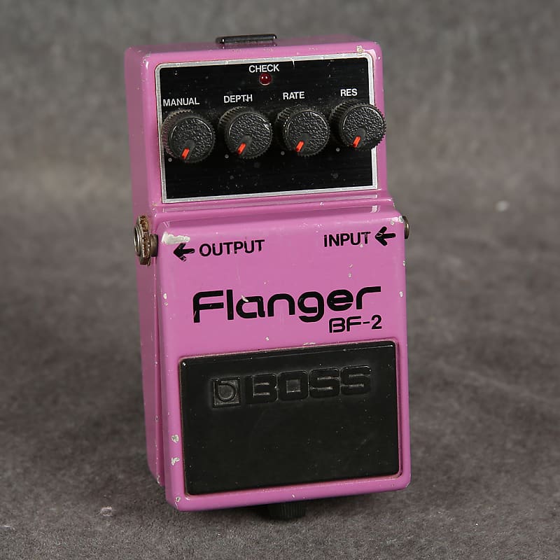 Boss BF-2 Flanger 1980-1984 (Black Label) Made In Japan
