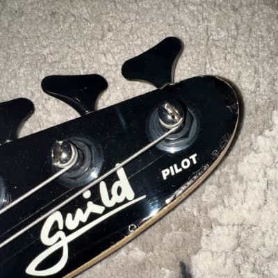 Guild Pilot 1986 - Candy Apple Red Bass Guitar W/Bartolini Bridge Pickup image 8