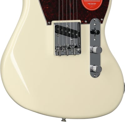 Squier Paranormal Offset Telecaster Electric Guitar,  Maple Fingerboard, Olympic White image 4