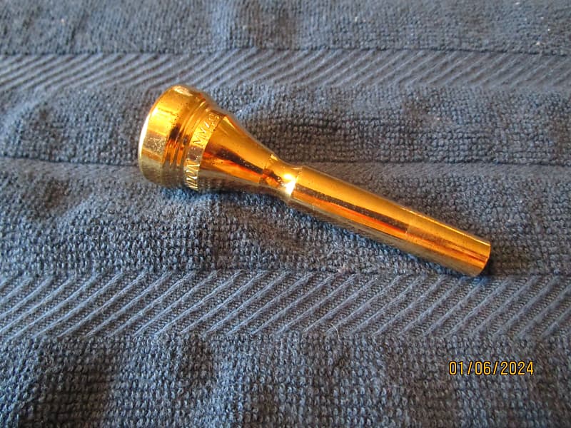 Denis Wick MM4C Trumpet Mouthpiece Gold Plated Reverb