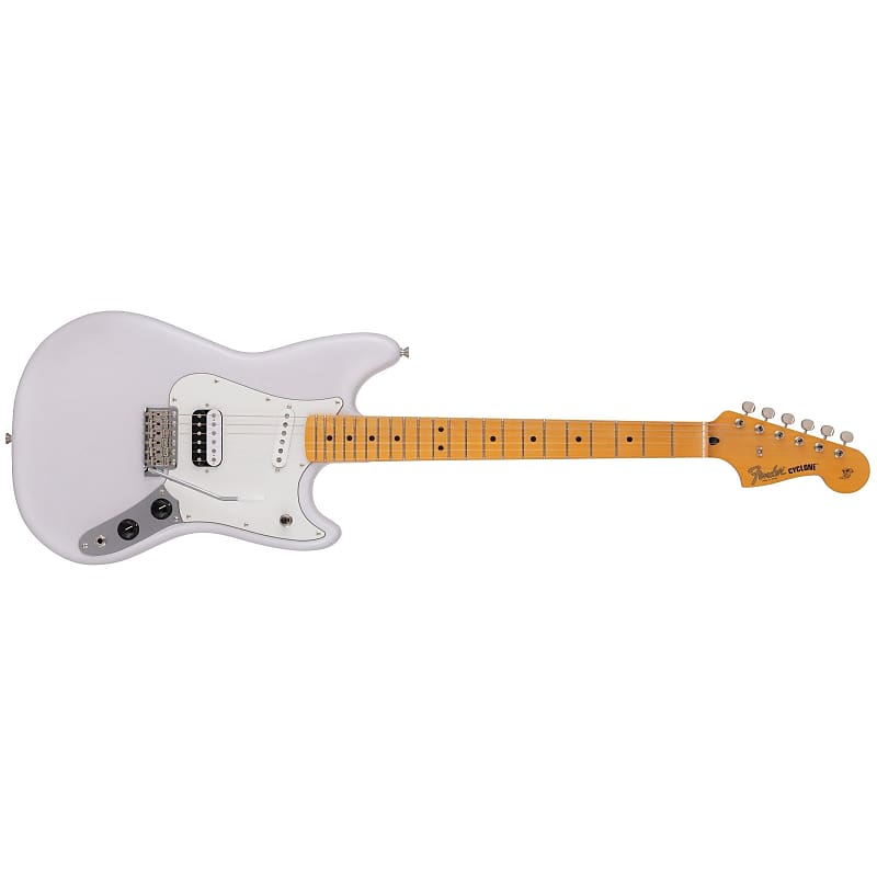 [PREORDER] Fender MIJ Limited Cyclone Electric Guitar, RW FB, White Blonde