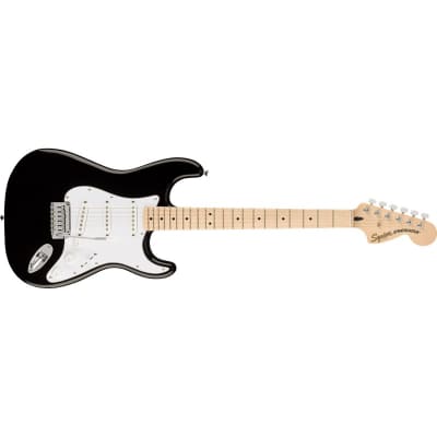 Squier Affinity Series Stratocaster, Maple Fingerboard, Black image 2