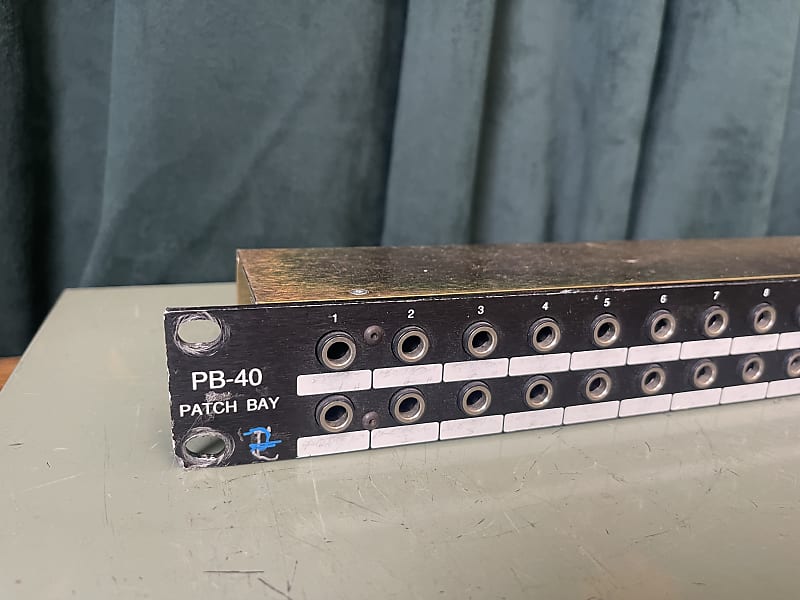 Furman PB40 Patchbay w/RCA rear connections Reverb
