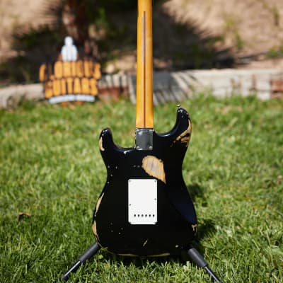 Fender Custom Shop H.A,R Stratocaster - Masterbuilt Dennis Galuszka 2018 Black image 3