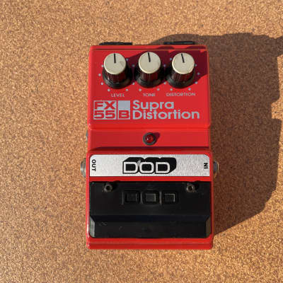 Reverb.com listing, price, conditions, and images for dod-fx55b-supra-distortion