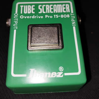Museum quality graded Ibanez TS-808 Tube Screamer Version 2 Narrow box 1979 "R" Logo and lock on nut image 8