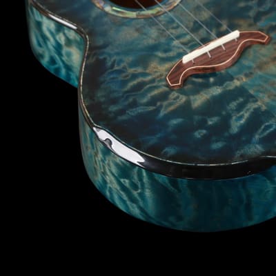 custom curly maple tenor concert ukulele with bag 2021 image 9