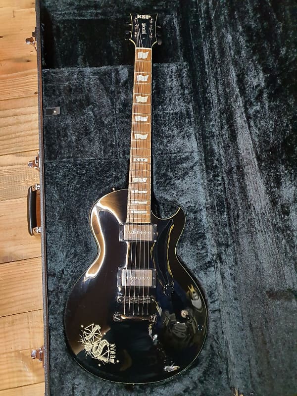 2008 ESP U-01 Hellion The GazettE Uruha Signature Black | Reverb