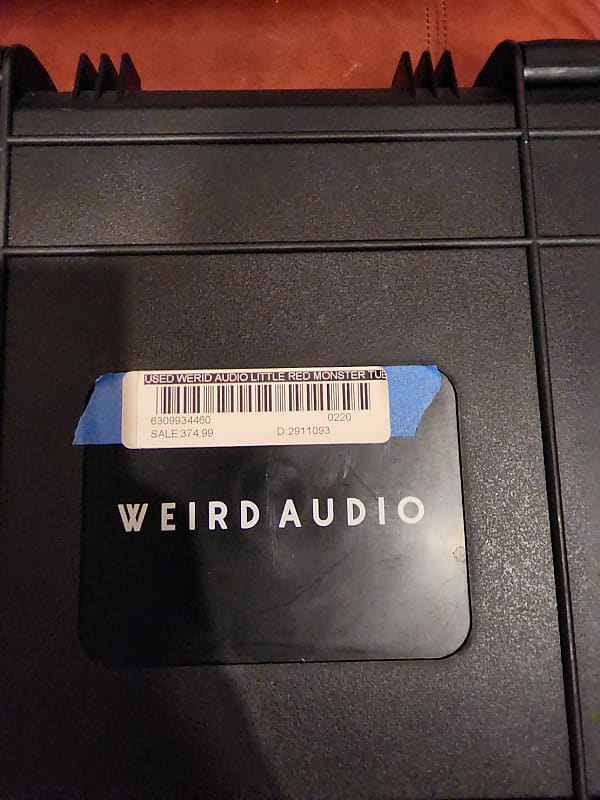 Weird Audio Little Red Monster Condenser Mic Reverb