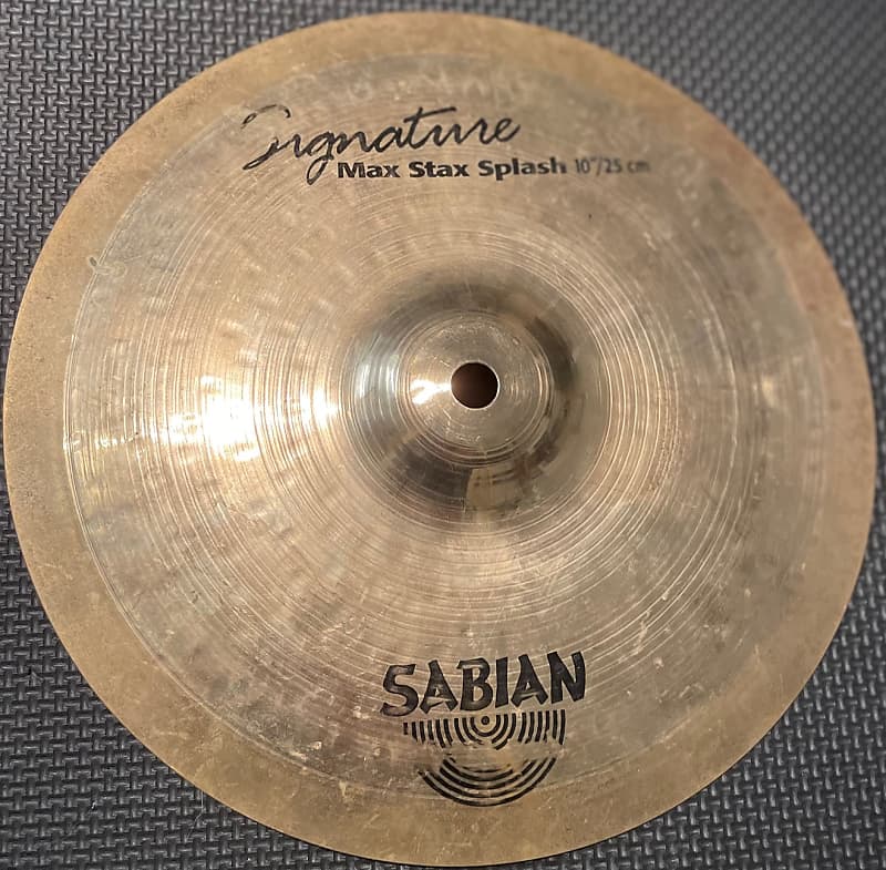 Sabian 10" Signature Mike Portnoy Max Stax Splash Cymbal image 1