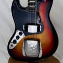 Fender Jazz Bass, 1977,  Sunburst, Left Hand, Fender LH Case, Rare.
