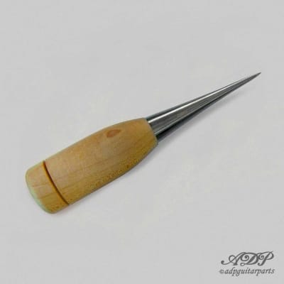 "Kujiri" Luthier Tool Eyeleteer Japanese Hand pointer 107mm Hosco  Stainless Steel image 1