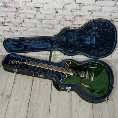 Guild - Starfire IV/ST - Semi-Hollow Body HH Electric Guitar, Emerald Green - w/OHSC - x5822 - USED image 16