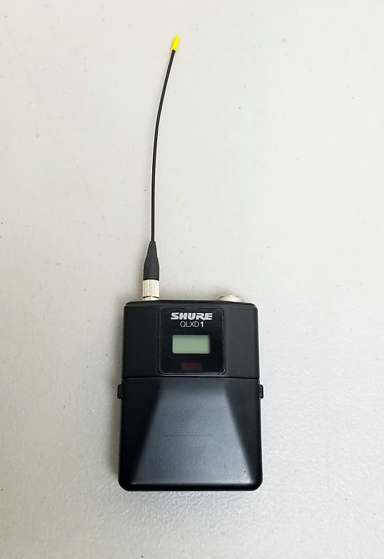 (G50)　Shure　QLX　Cond!　Exc　Transmitter　QLXD1　Bodypack　Wireless　Digital　Reverb