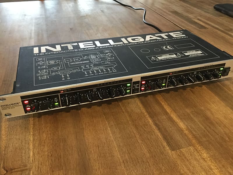 Behringer Intelligate XR2000 2-Channel Interactive Class-A Expander / Gate / Ducker image 1
