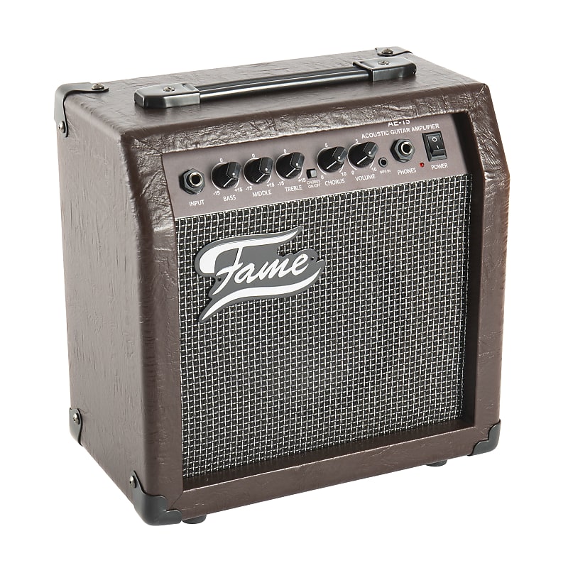 Fame AE-15 Acoustic Guitar Combo Amplifier - Acoustic Guitar Amp image 1