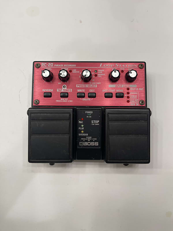 Boss Roland RC-20 Loop Station Phrase Recorder Sampler Guitar Effect Pedal  + PSU | Reverb Brazil