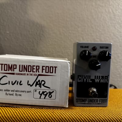 Reverb.com listing, price, conditions, and images for stomp-under-foot-civil-war-fuzz