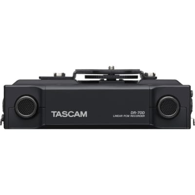 Tascam DR-70D 4-Track Portable Audio Recorder with 32GB SDHC Memory Card Bundle image 6
