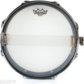 Pearl S1330 Steel Effect Piccolo Snare Drum - 3-inch x 13-inch - Black image 3