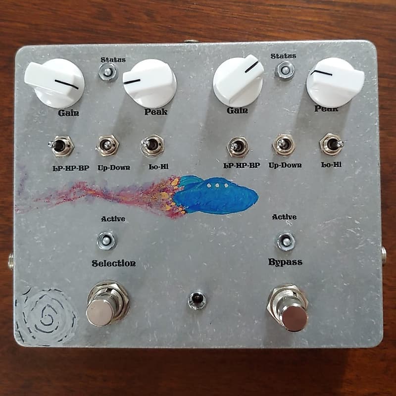 Custom Double Mutron III "Jerry's Briefcase" Envelope Filter, Reverb