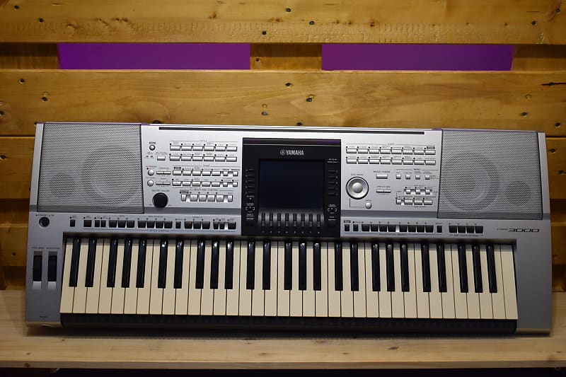 Yamaha PSR-3000 61鍵 シルバー Yamaha PSR-3000 61-Key Arranger