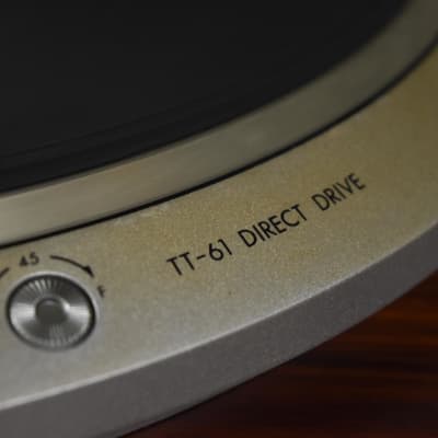 Victor JL-B61R / TT-61 Direct Drive Turntable in Excellent Condition image 7
