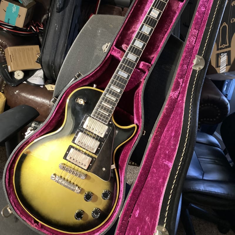 Gibson Les Paul Custom 1978 - Silverburst Refinished Player