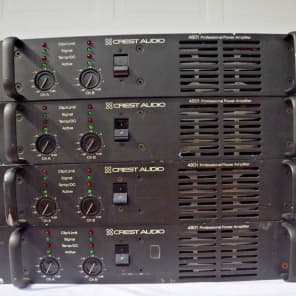 Vintage 1990's Crest Audio CC151 Professional 2-Channel Power Amplifier ~  WORK