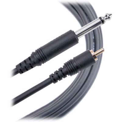 Mogami Pure-Patch TS 1/4" Male to RCA Male Audio/Video Patch Cable (75 Ohm) - 15’ image 3