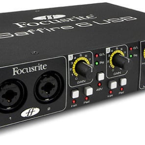 Focusrite Saffire 6 USB Black | Reverb