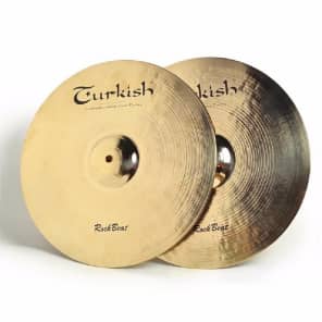 Turkish Cymbals 13" Rock Series Rock Beat Hi-Hat Heavy RB-HH13 (Pair)