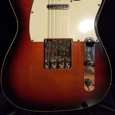 Fender Telecaster custom  1968 Sunburst image 3