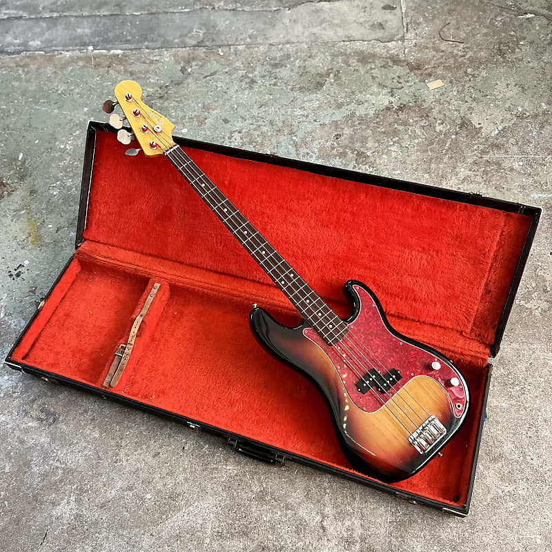 CIJ Fender Precision Bass PB-62 - Sunburst ORIGINAL MIJ Japan fujigen ox