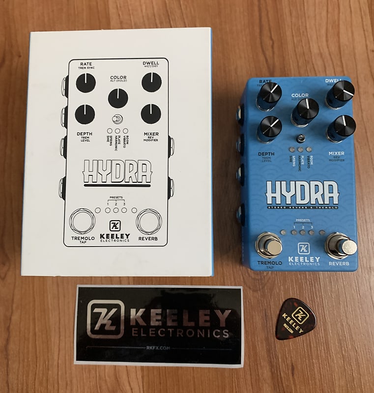 Keeley Hydra Stereo Reverb & Tremolo