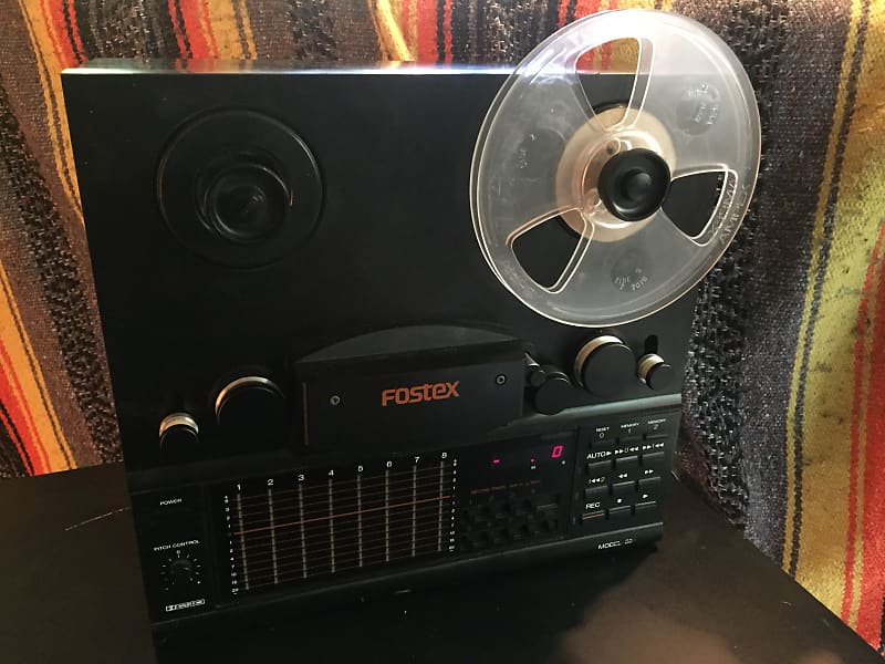 Fostex Model 80 8 track 1/4 tape recorder - New Belts!