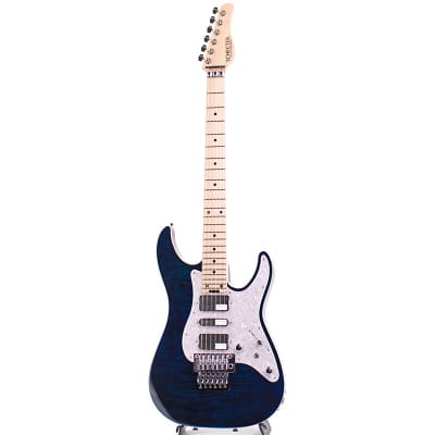 SCHECTER SD-2-24-AL (See-Thru Blue/Maple) | Reverb Sweden