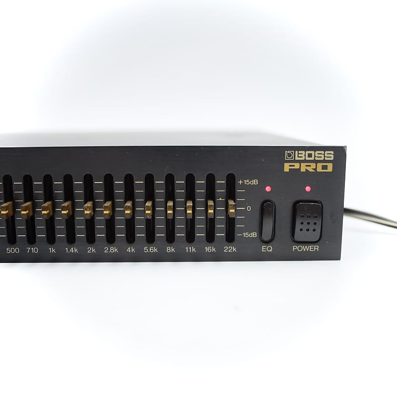 【再値下げ】BOSS GE‐21 GRAPHIC EQUALIZER Boss PRO GE-21 Graphic Equalizer Half Rack Effects | eBay