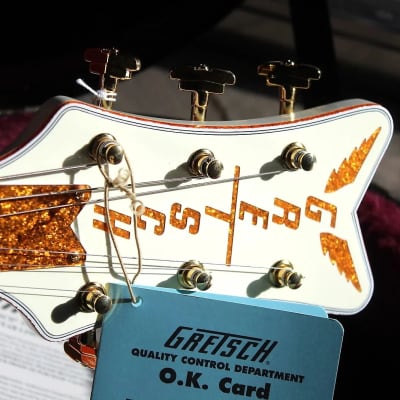 GRETSCH G6136-55 Vintage Select '55 Falcon Vintage White, HARDCASE image 16
