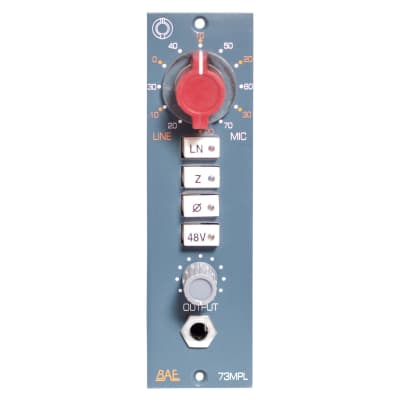 BAE 73EQL 500シリーズ・EQモジュール BAE 73EQL 500 Series Parametric Equalizer | Sweetwater