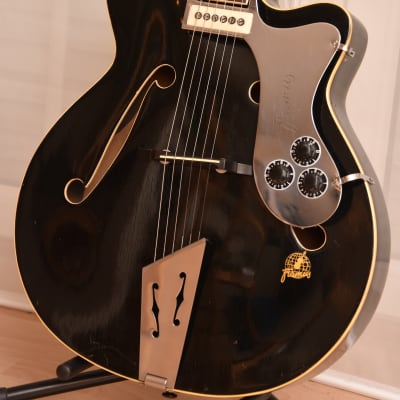 Framus Cutaway 5/68 – 1959 German Vintage Archtop Jazz Guitar / Gitarre + Pickup image 2