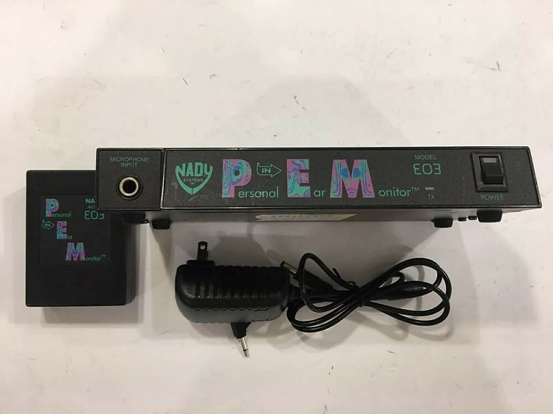 Nady Systems EO3 Transmitter Personal InEar Monitor + RX Reverb