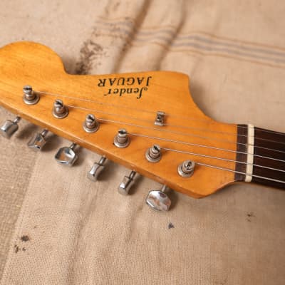 Fender Jaguar 1962 - White - Refin image 9