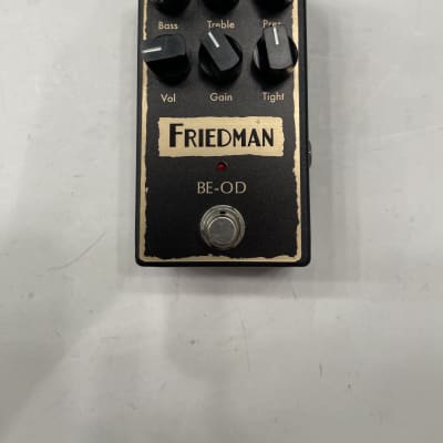 Friedman Amplification BE-OD Overdrive Distortion Guitar Effect Pedal for sale