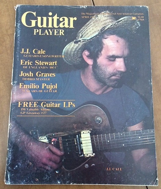 Guitar Player Magazine/  J.J.Cale feature 1977 image 1
