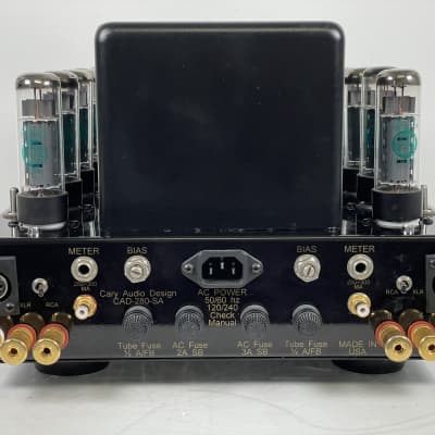 CARY CAD-280-SA V12i Stereo Tube Amplifier image 11
