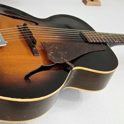 1958 Gibson L-48 Sunburst Archtop Vintage Acoustic Guitar image 5