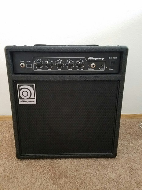 Ampeg BA-108 Black | Reverb